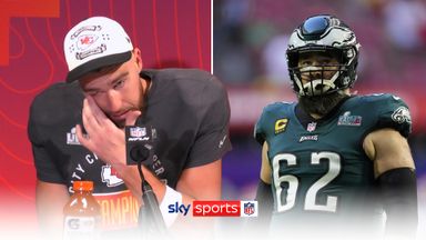 Emotional Kelce: There’s nothing I could say to Jason other than I love him