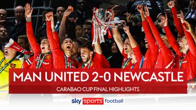 Man Utd beat Newcastle to win Carabao Cup