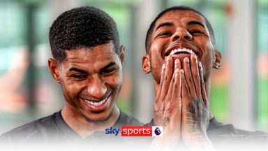Rashford reacts to quotes about him! | 'I was a goalkeeper!'