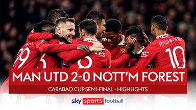 Man Utd beat Forest to secure 5-0 aggregate win and trip to Wembley