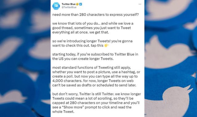 4,000-character tweets can now be posted on Twitter - but there's a catch - Vimarsana News