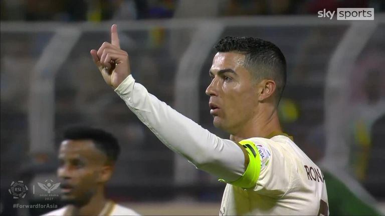 Cristiano Ronaldo denied first league goal for Al-Nassr by offside flag |  Video | Watch TV Show | Sky Sports