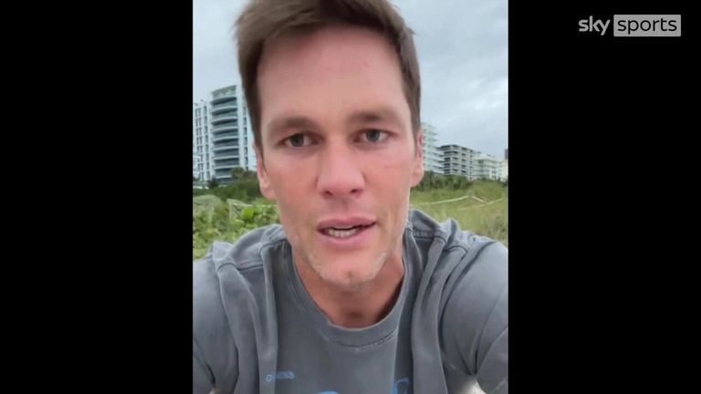 Tom Brady on brink of tears in emotional retirement announcement