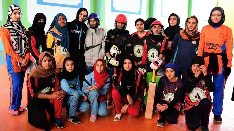 Afghanistan women cricketers