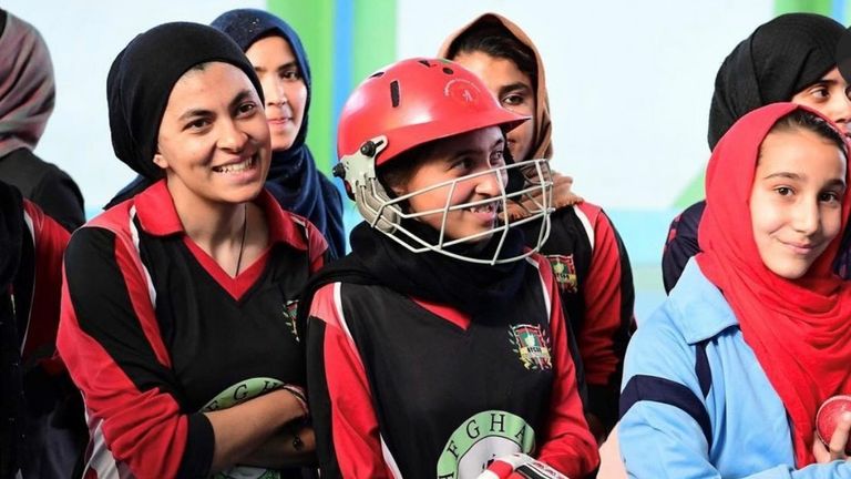 Afghanistan women cricketers