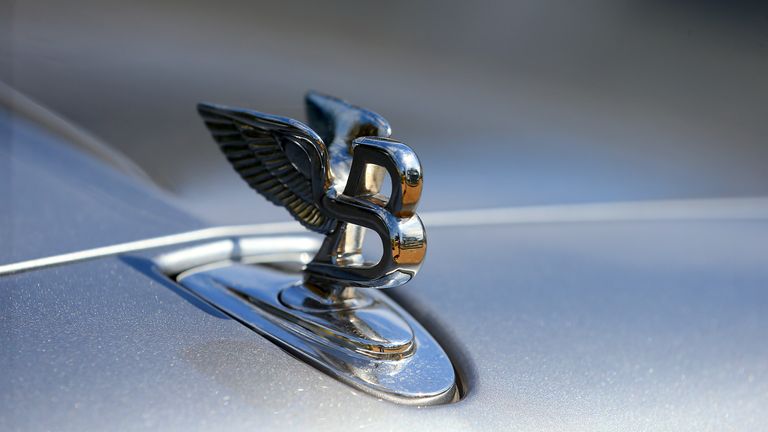 File photo dated 26/06/15 of a badge on the bonnet of a Bentley, who will end production of its famed 12-cylinder petrol engine in April next year, the luxury car maker has announced.