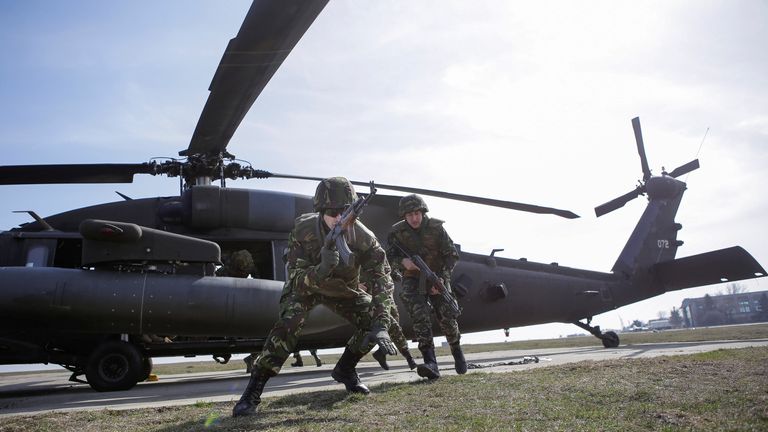 Black Hawks are used by militaries around the world