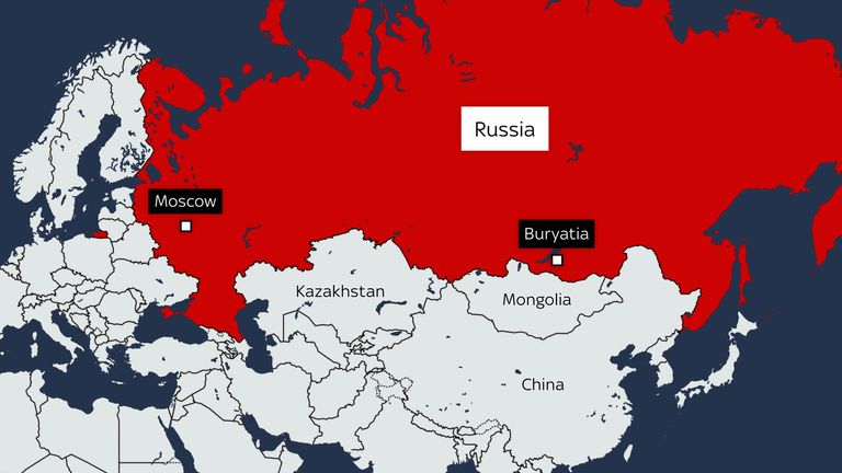 Buryatia map