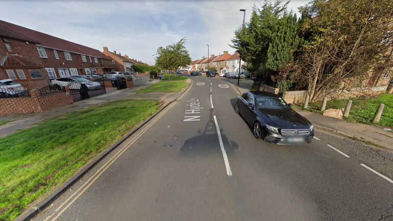 A woman was injured in a hit-and-run. Pic: Google Street View 
