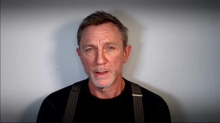 Daniel Craig features in DEC earthquake appeal