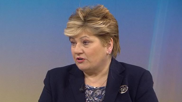 Emily Thornberry says the government can rely on Labour support if a deal is struck over Northern Ireland that is in the &#39;country&#39;s interests&#39;
