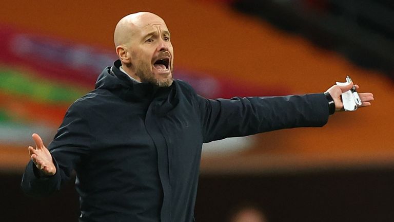 It is Erik ten Hag&#39;s first trophy as Man United manager 