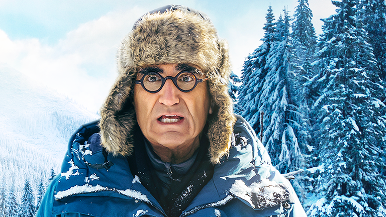 Eugene Levy in The Reluctant Traveller. Pic: Apple TV+