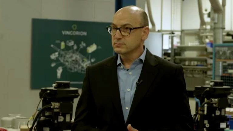 Dr Stefan Stenzel, CEO of Vincorion