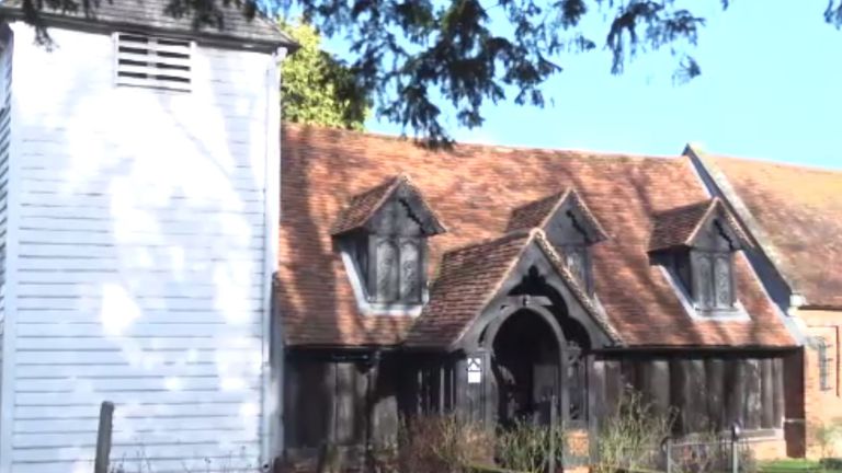 Greensted Church in Essex is the oldest wooden building in Europe