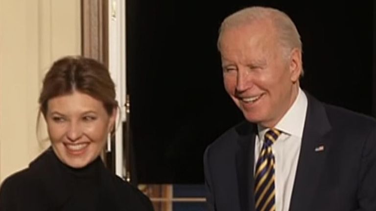 Joe Biden&#39;s suprise visit to Kyiv
