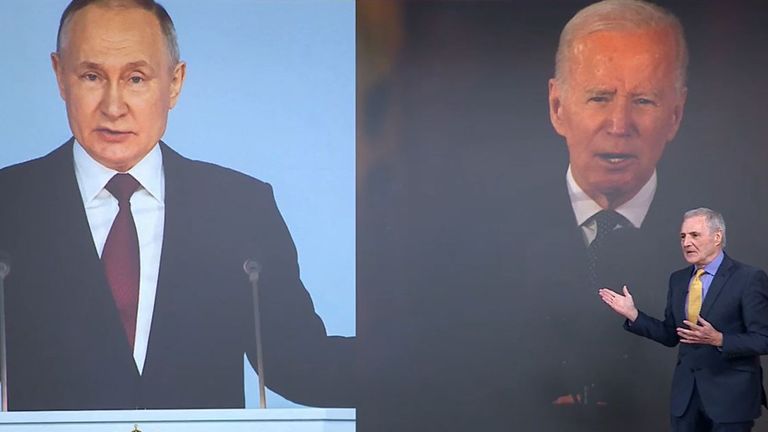 Joe Biden and Vladimir Putin&#39;s speeches analysed