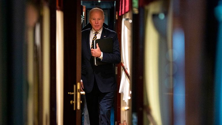 Revealed: Biden's extraordinary journey to Ukraine - and the lengths taken to keep it a secret