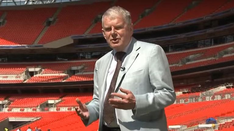 BBC football commentator John Motson