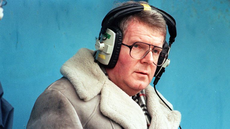BBC Television football commentator John Motson watches the FA Cup fourth-round match between Leeds and Portsmouth at Fratton Park. Leeds won the match 5-1. 5/10/01: Scientists revealed the formula for the perfect voice in football. * and found that commentator John Motson scored the best results, Friday 5 October, 2001. Speech therapist Jane Comins used voice profile analysis to study the patterns of eight top television and radio commentators including pitch, volume, rhythm and tone and Clinic