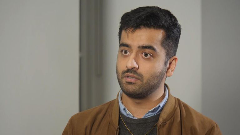 Director Saim Sadiq talks to Sky News about the upcoming film, Joyland. 