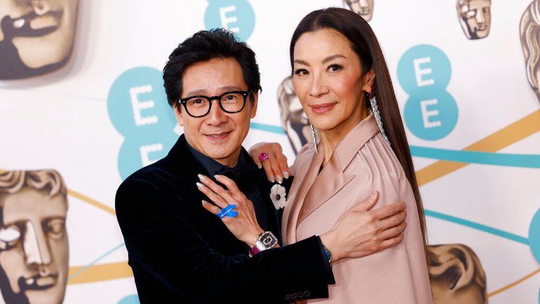 Ke Huy Quan and Michelle Yeoh (L-R)