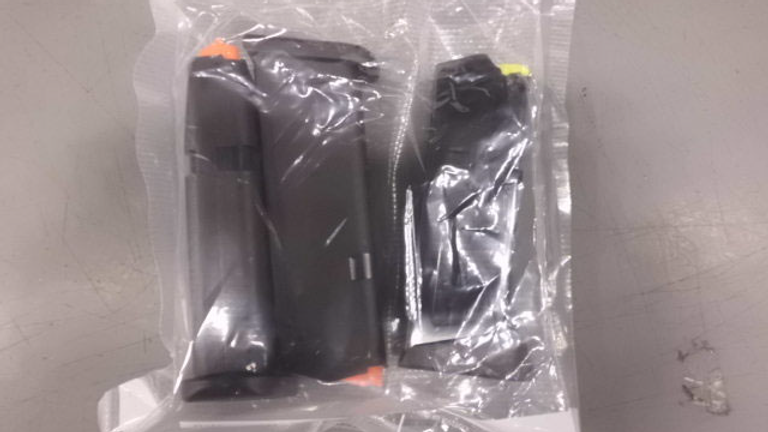 Some 59 rounds of ammunition were found. Pic: Met Police
