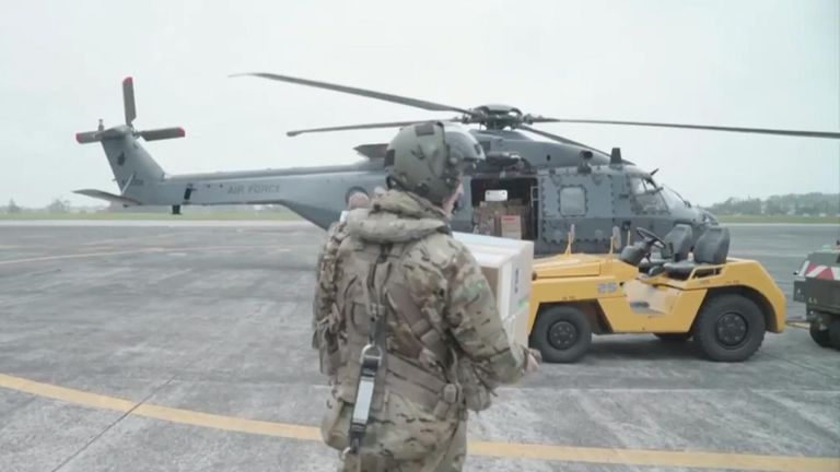 New Zealand Air Force sends supplies to areas hit by Cyclone Gabrielle