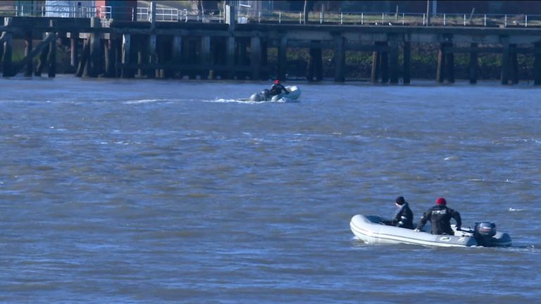 Boats have been involved in the search for Nicola Bulley 