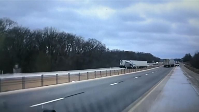 Oklahoma truck crash