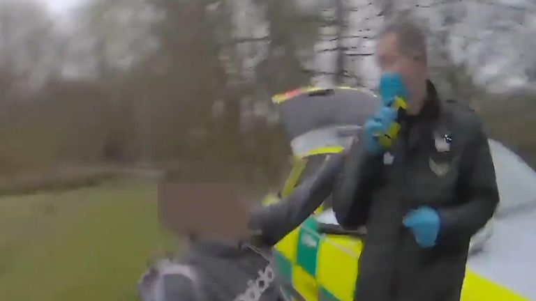 A woman assaults a paramedic in Swindon
