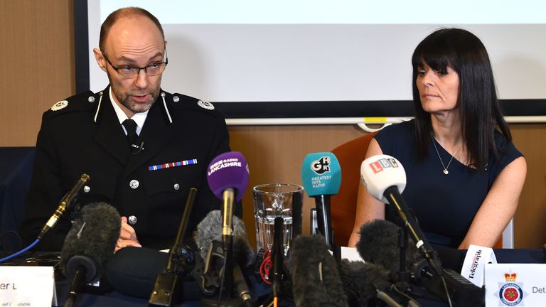 Assistant Chief Constable Peter Lawson (left) and Detective Superintendent Rebecca Smith of Lancashire Police update the media in St Michael&#39;s on Wyre, Lancashire, as police continue their search for Nicola Bulley, 45, who vanished on January 27 while walking her springer spaniel Willow shortly after dropping her daughters, aged six and nine, at school. Picture date: Wednesday February 15, 2023.