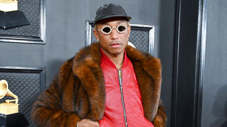 Pharrell Williams at the 2023 Grammy Awards