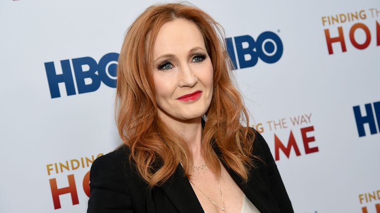 Author and Lumos Foundation founder J.K. Rowling attends the HBO Documentary Films premiere of ...Finding the Way Home" at 30 Hudson Yards on Wednesday, Dec. 11, 2019, in New York. (Photo by Evan Agostini/Invision/AP)