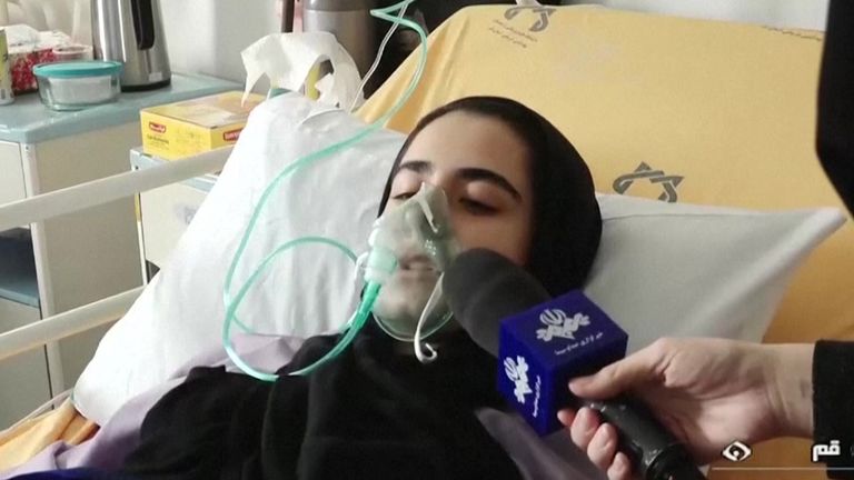 Hundreds of girls in Iran poisoned with 'noxious fumes' in classrooms in suspected plan to stop school attendance | World News | Sky News