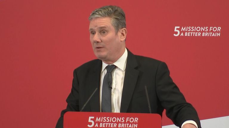 Sir Keir Starmer says Labour will support anything which &#39;improves&#39; the situation over Brexit and Northern Ireland