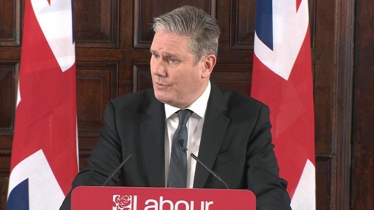 Sir Keir Starmer says Jeremy Corbyn will not stand as a Labour candidate at the next general election