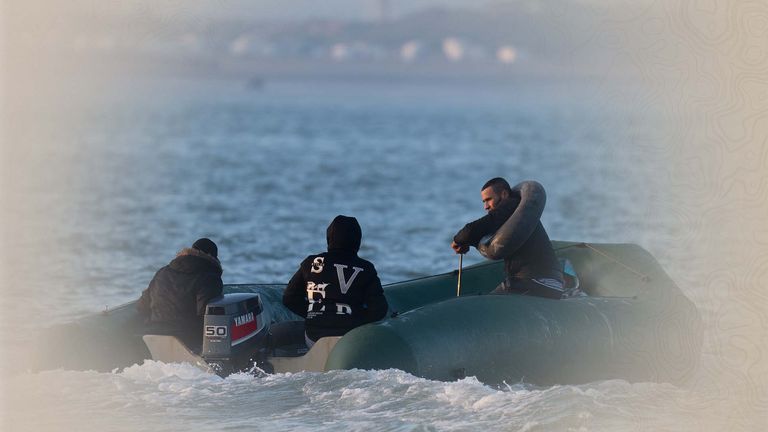 The boats used by people smuggling gangs in northern France are often manufactured in Turkey