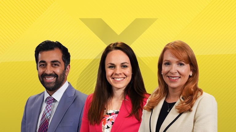 Humza Yousaf, Kate Forbes and Ash Regan are all potential candidates for SNP leadership