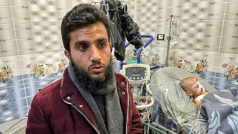 Arsalan's uncle Izzat Humadi is at his bedside