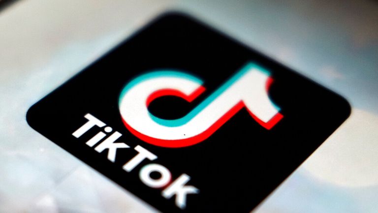 FILE - The TikTok app logo was seen in Tokyo on Sept. 17.  On February 28, 2020, a Chinese foreign ministry spokesman said on Tuesday that the US government's ban on the Chinese-owned video-sharing app TikTok exposed Washington's own insecurities and was an abuse of state power.  28, 2023.  (AP Photo/Kiichiro Sato, File)