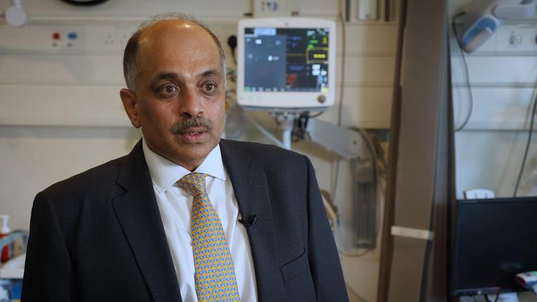Orthopaedic surgeon Mr Rakesh Kucheira says Heatherwood is the model for the future of the NHS