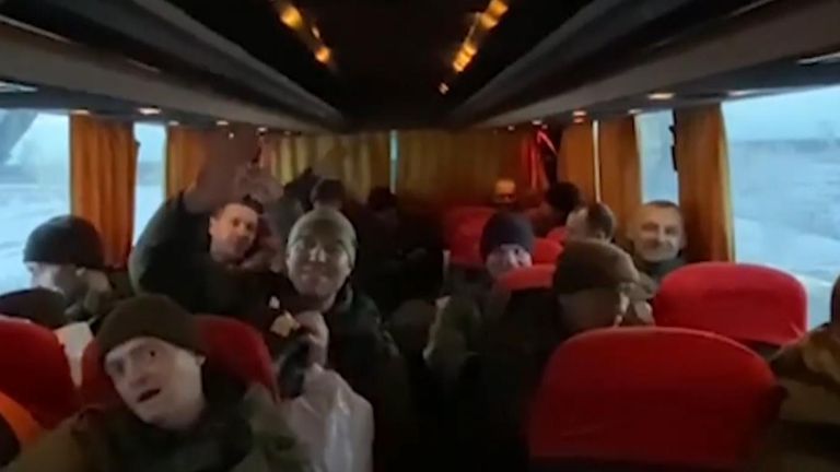 Ukraine and Russia have carried out a prisoner of war exchange swapping 101 captives each. Many of the Ukrainian soldiers fought in Mariupol and the Azovstal metalworks plant. There was one civilian among the Ukrainian solders, the deputy mayor of Enerhodar.