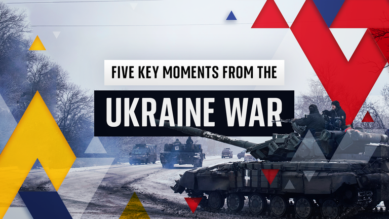 Five keys moments from the Ukraine war