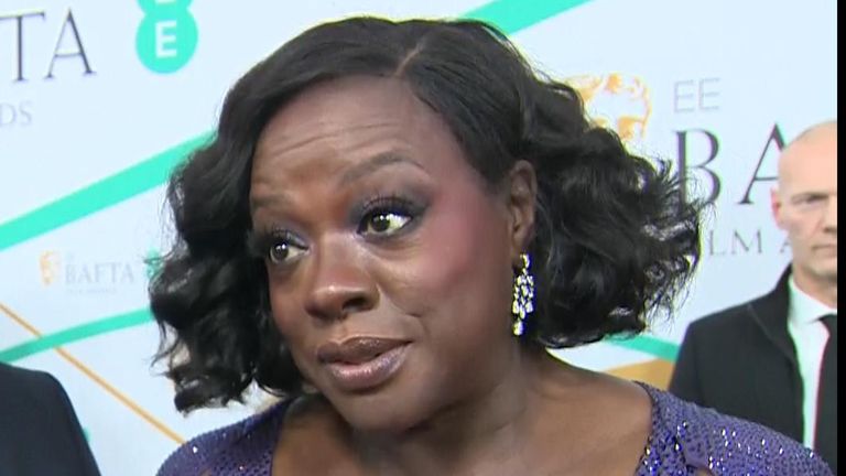 Viola Davis on what is means to be at the BAFTAs
