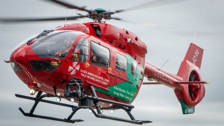 Pic: Wales Air Ambulance