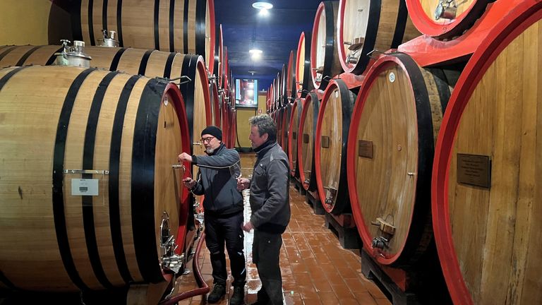 Finca Massi en la región vinícola de Valpolicella, en el norte de Italia