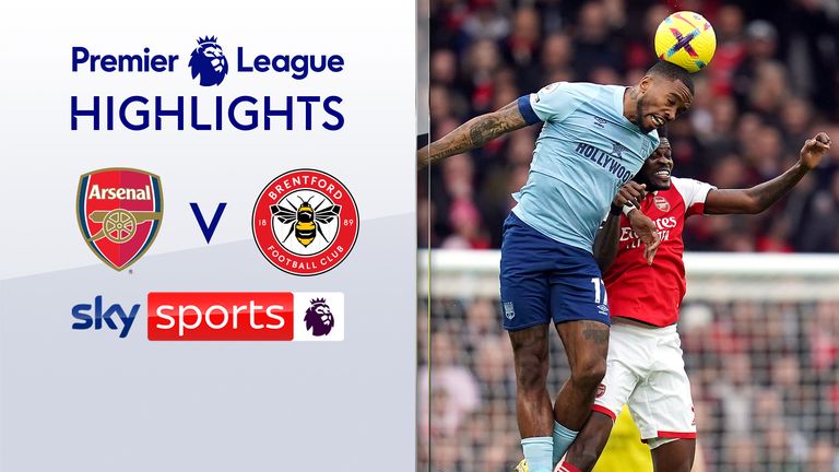 Arsenal 1-1 Brentford | Premier League highlights | Video | Watch TV Show Sky Sports