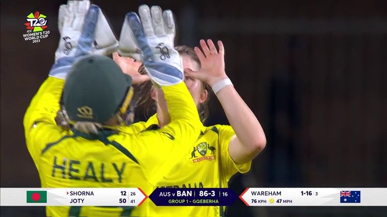 Highlights: Australia step closer to semi-finals with big win over  Bangladesh | Video | Watch TV Show | Sky Sports