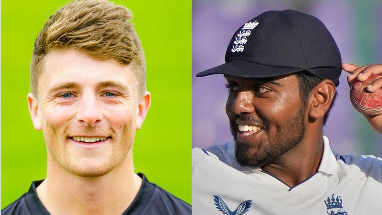 Tom Abell and Rehan Ahmed Split image for T20 and ODI squad annoucement for Bangladesh tour 